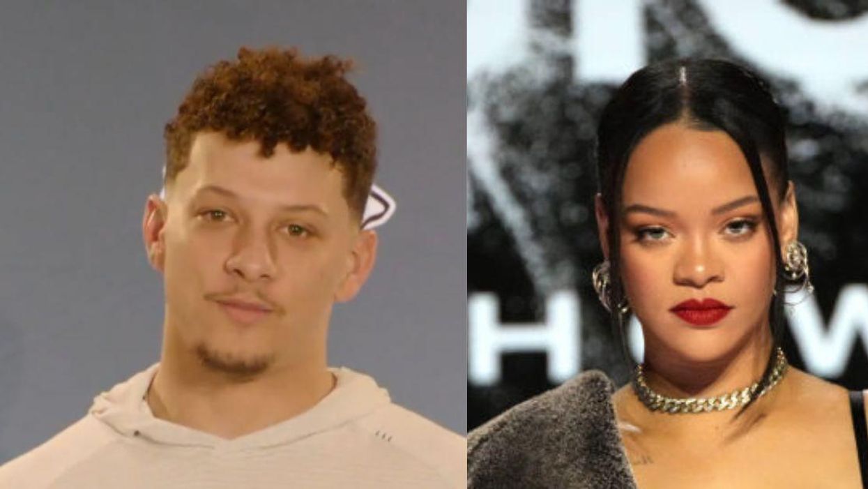 Patrick Mahomes; Rihanna
