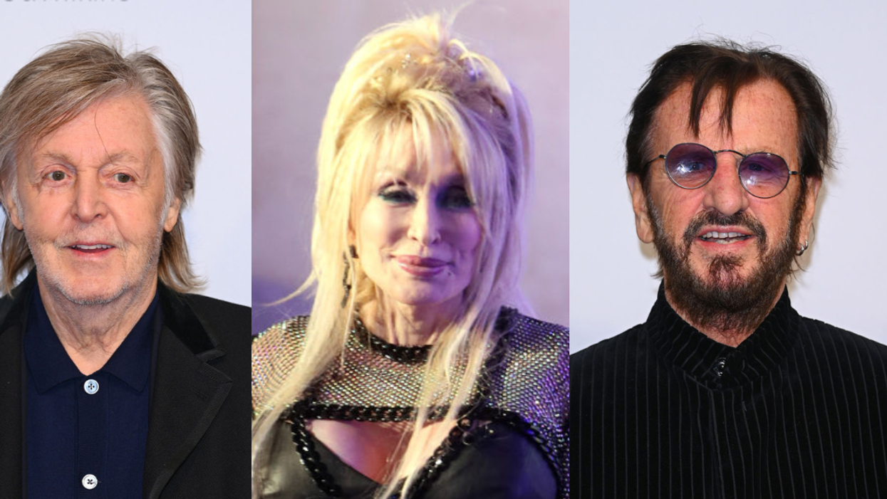 Paul McCartney; Dolly Parton; Ringo Starr
