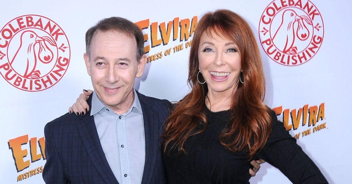 Paul Reubens with Cassandra Peterson