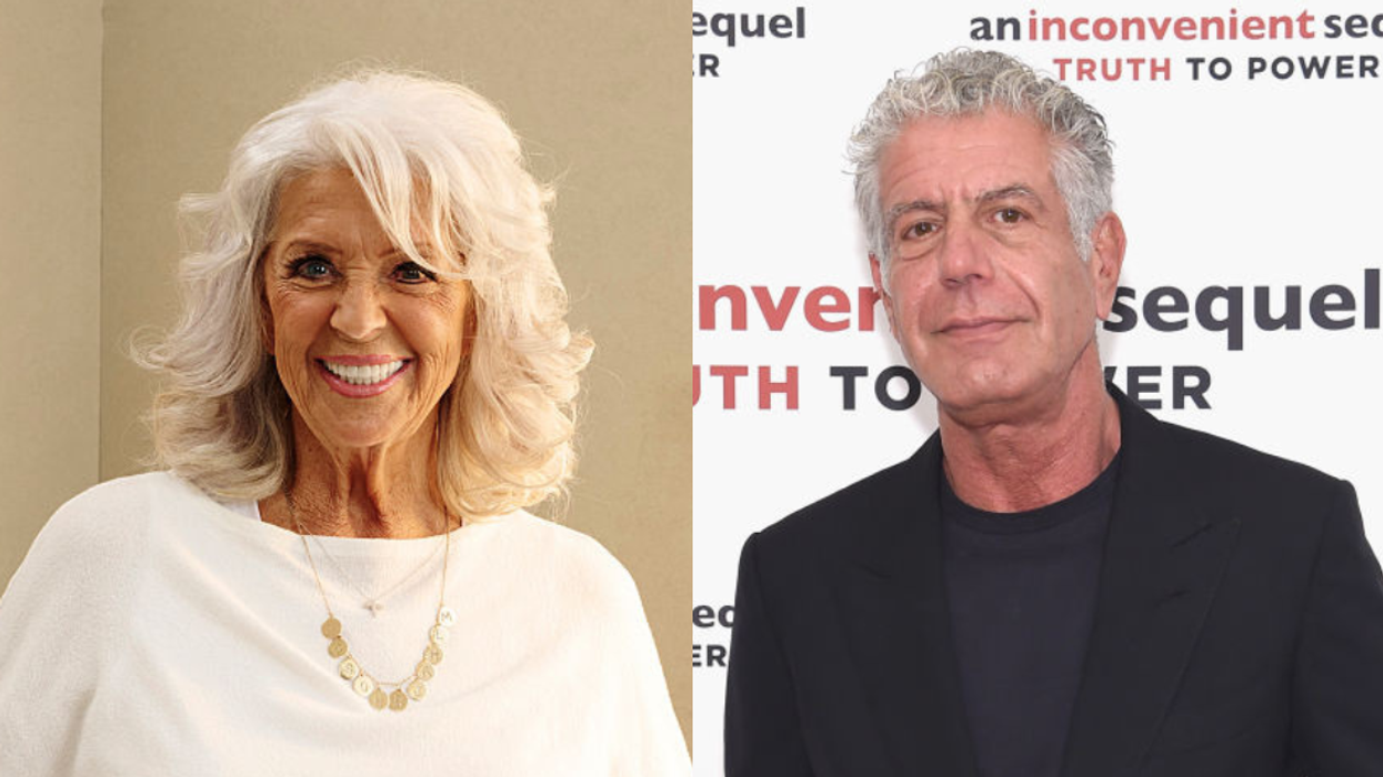 Paula Deen; Anthony Bourdain