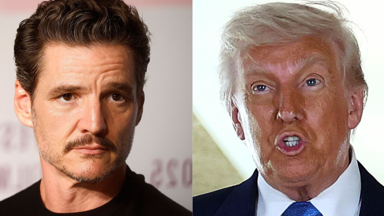 Pedro Pascal; Donald Trump