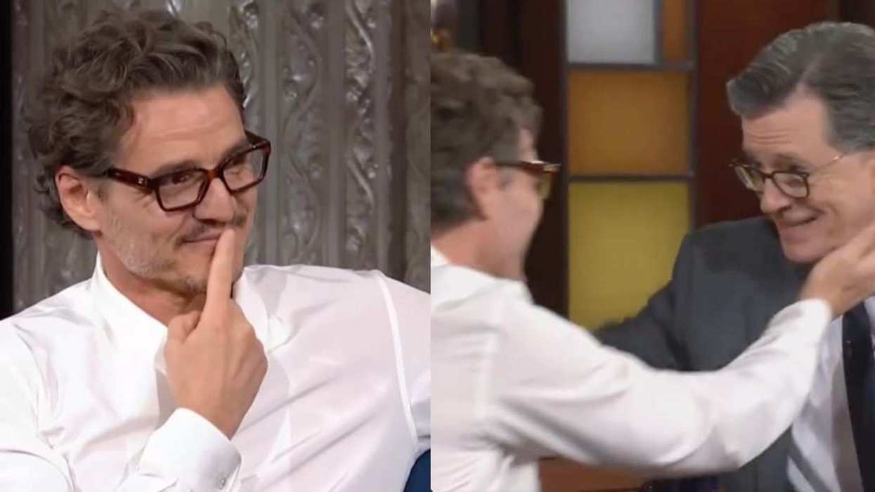 Pedro Pascal; Stephen Colbert