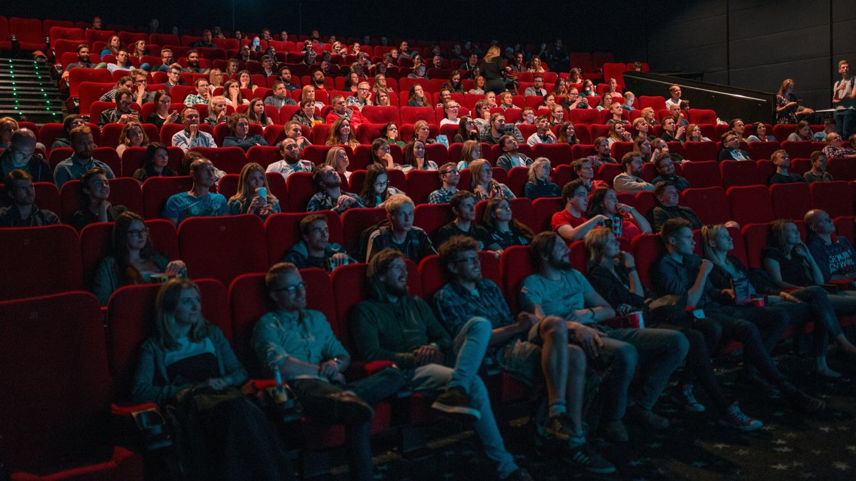 People in a movie theater