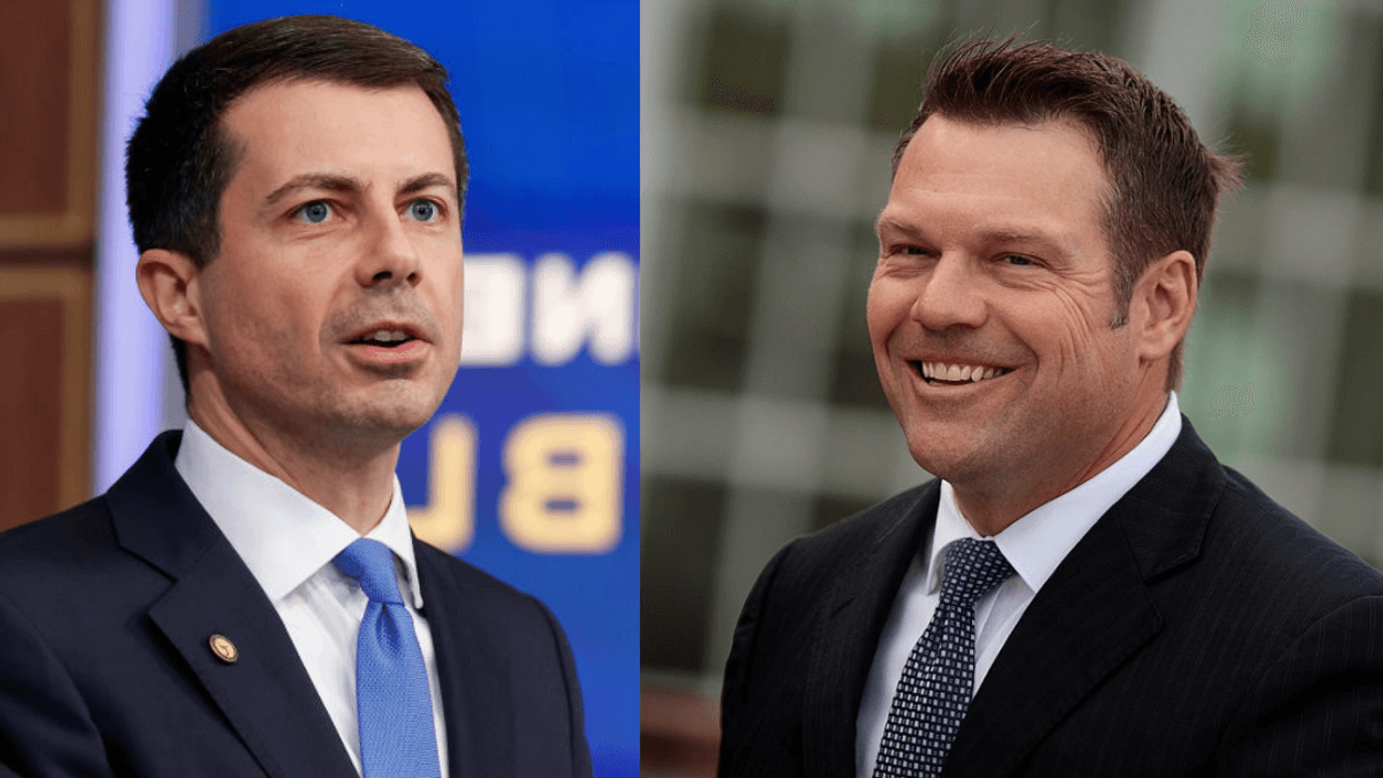 Pete Buttigieg; Kris Kobach