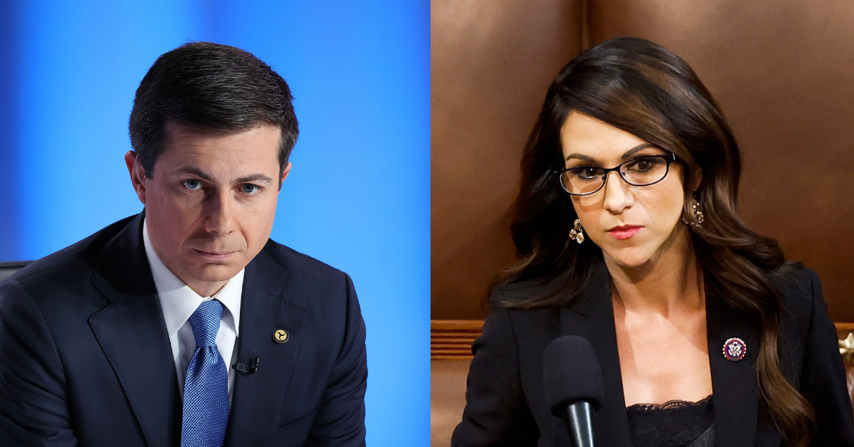 Pete Buttigieg; Lauren Boebert
