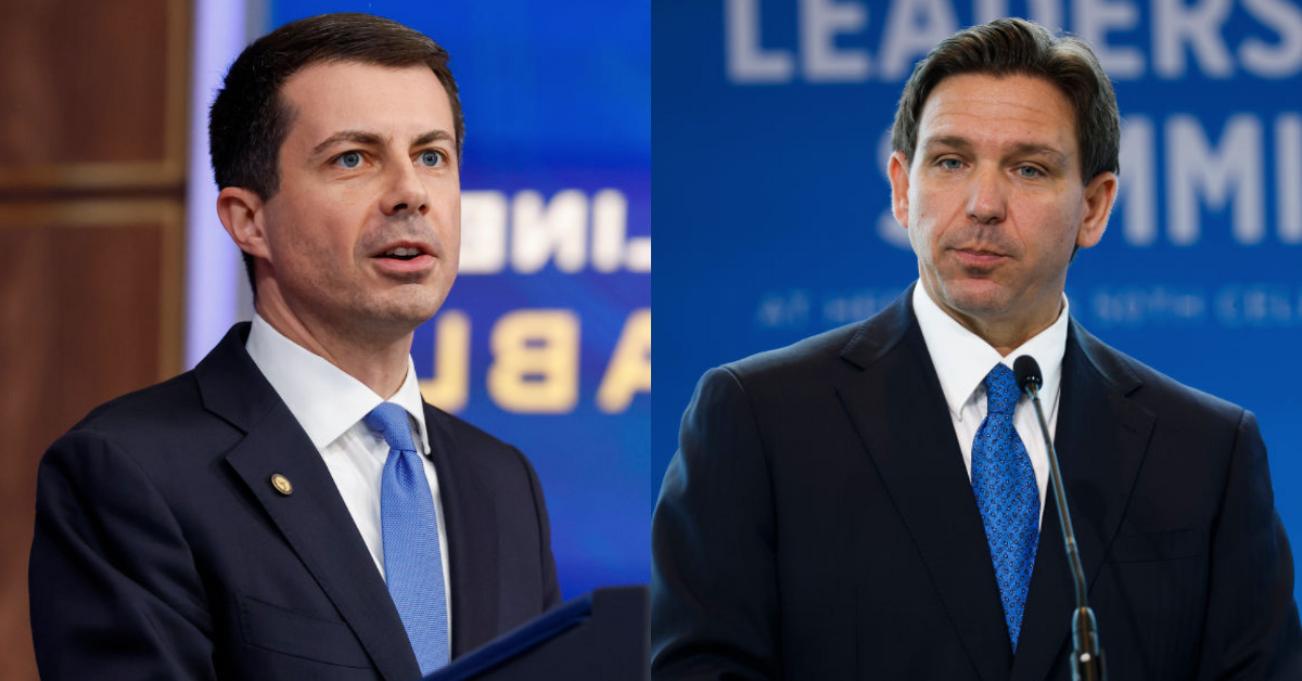 Pete Buttigieg; Ron DeSantis