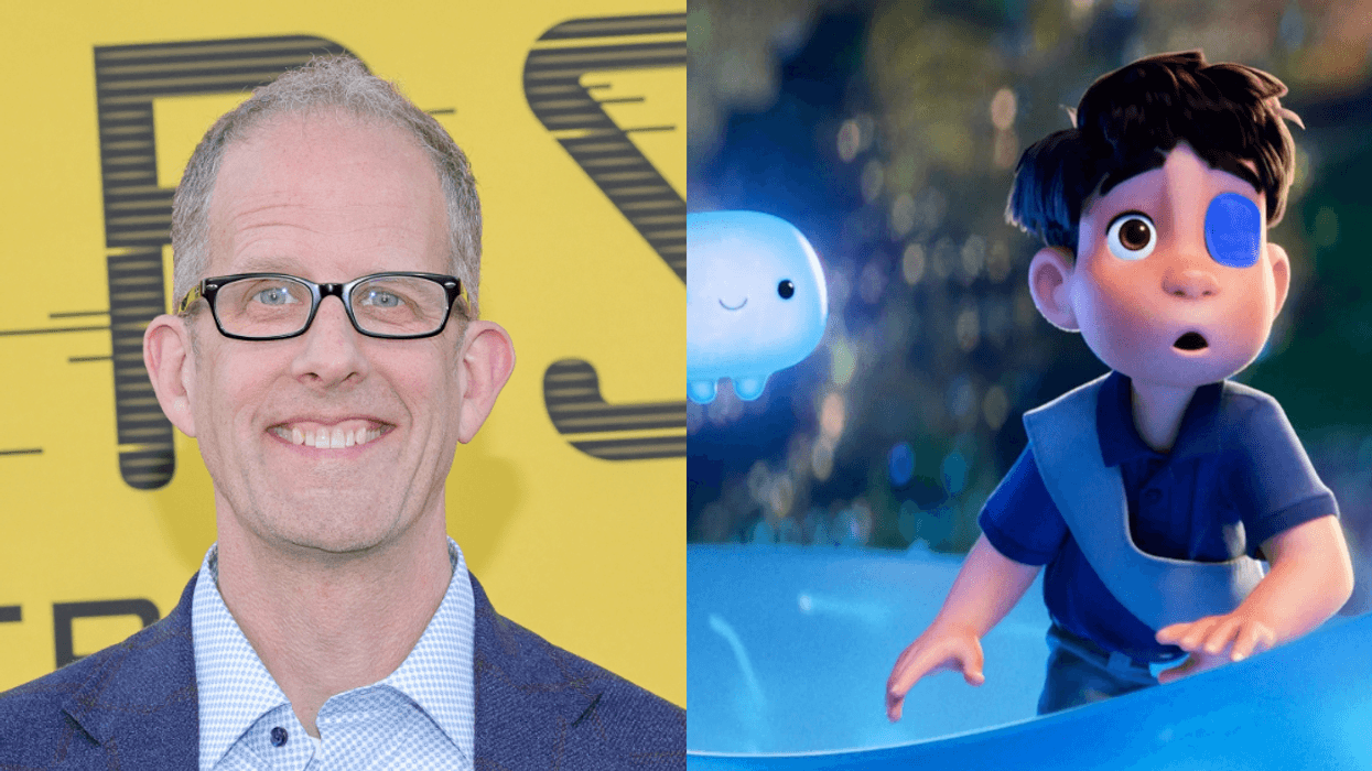 Pete Docter; screenshot from "Elio"