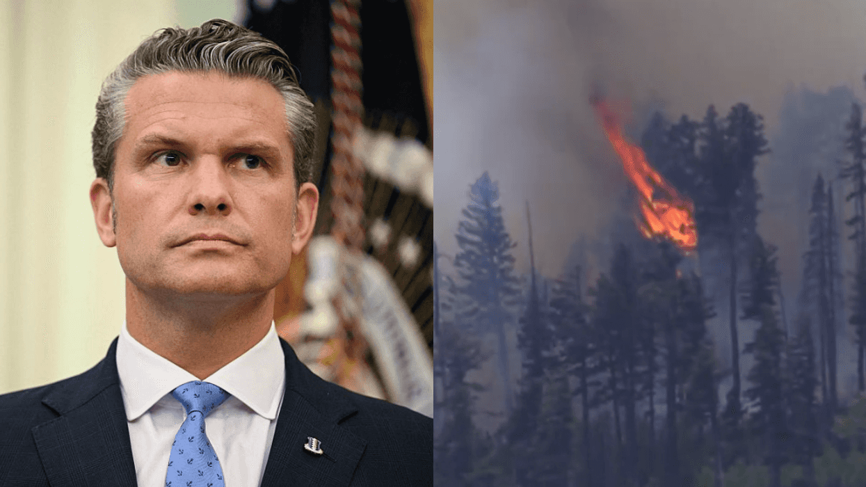 Pete Hegseth; fire started by deadly medevac flight crash