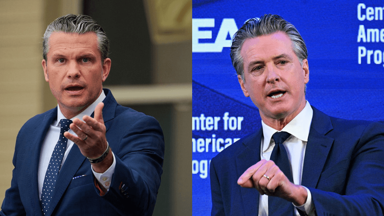 Pete Hegseth; Gavin Newsom
