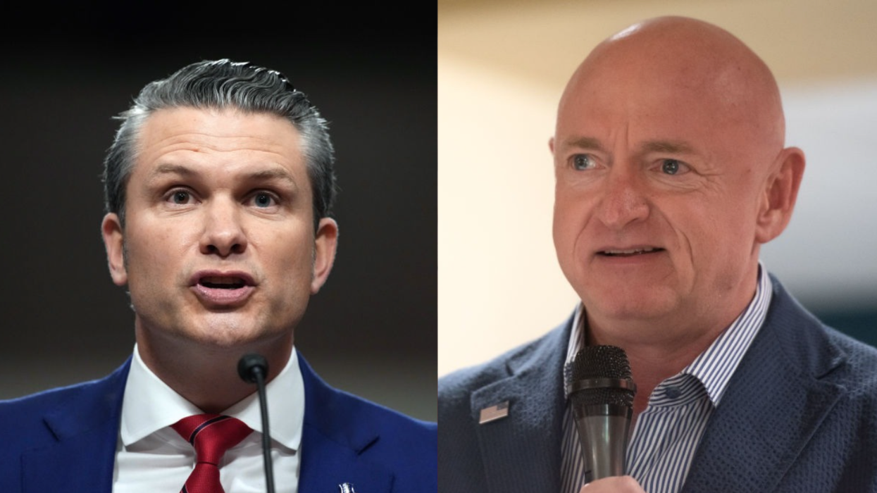 Pete Hegseth; Mark Kelly