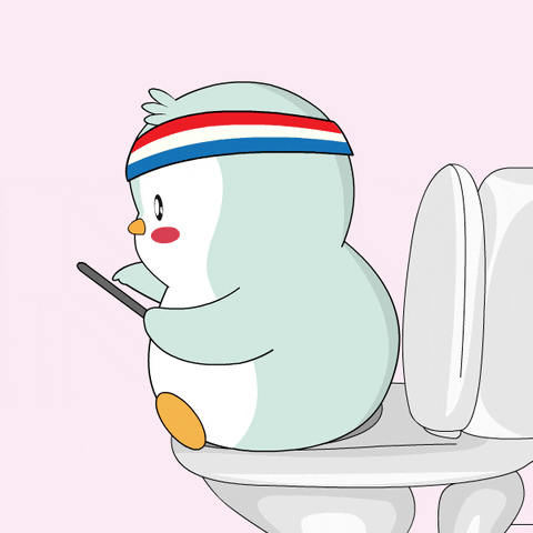 phone GIF by Pudgy Penguins