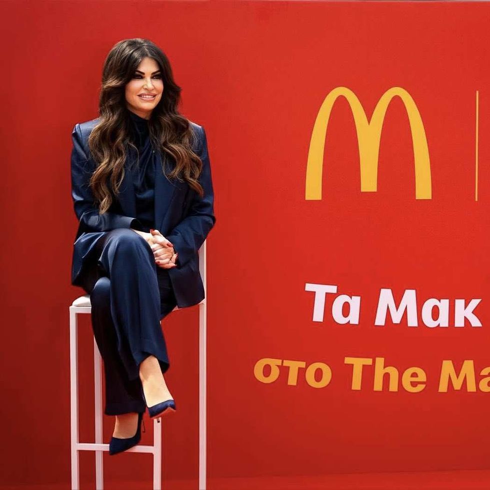 Photo of Kimberly Guilfoyle at McDonald's ribbon-cutting ceremony
