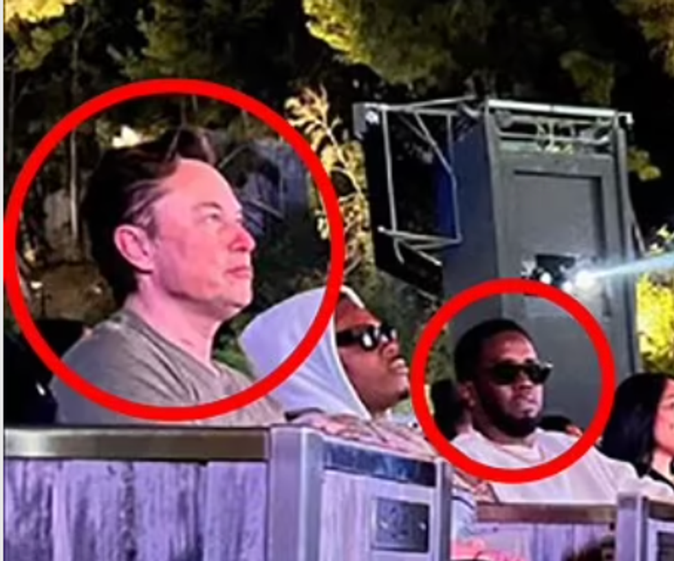 Photo of P. Diddy with Elon Musk