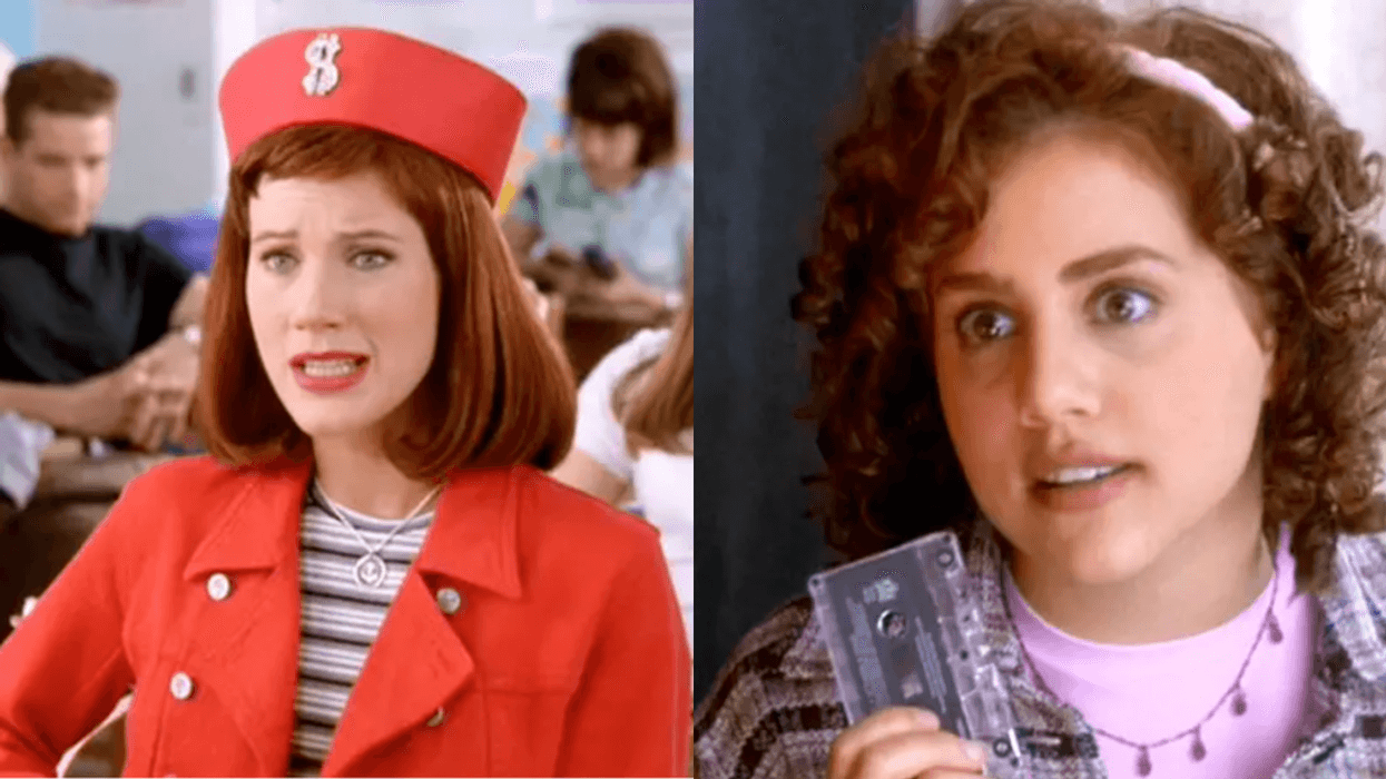 Photographs of Elisa Donovan and Brittany Murphy in the film "Clueless".