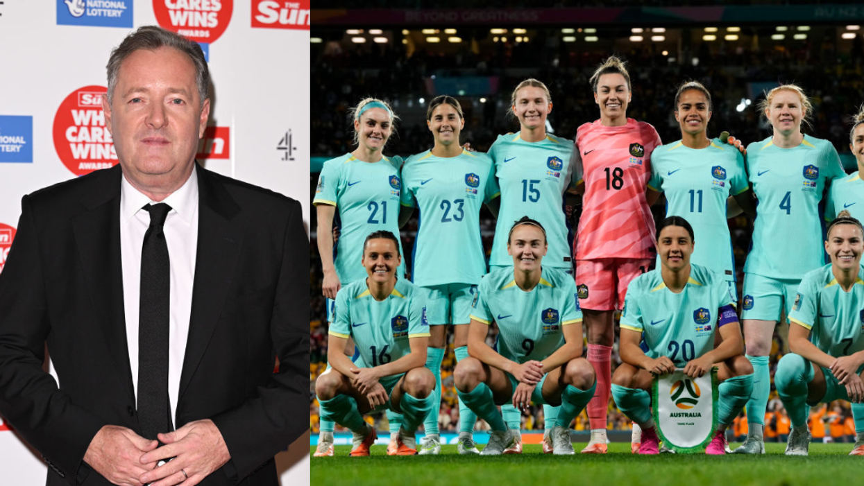 Piers Morgan; Australian Women's World Cup team