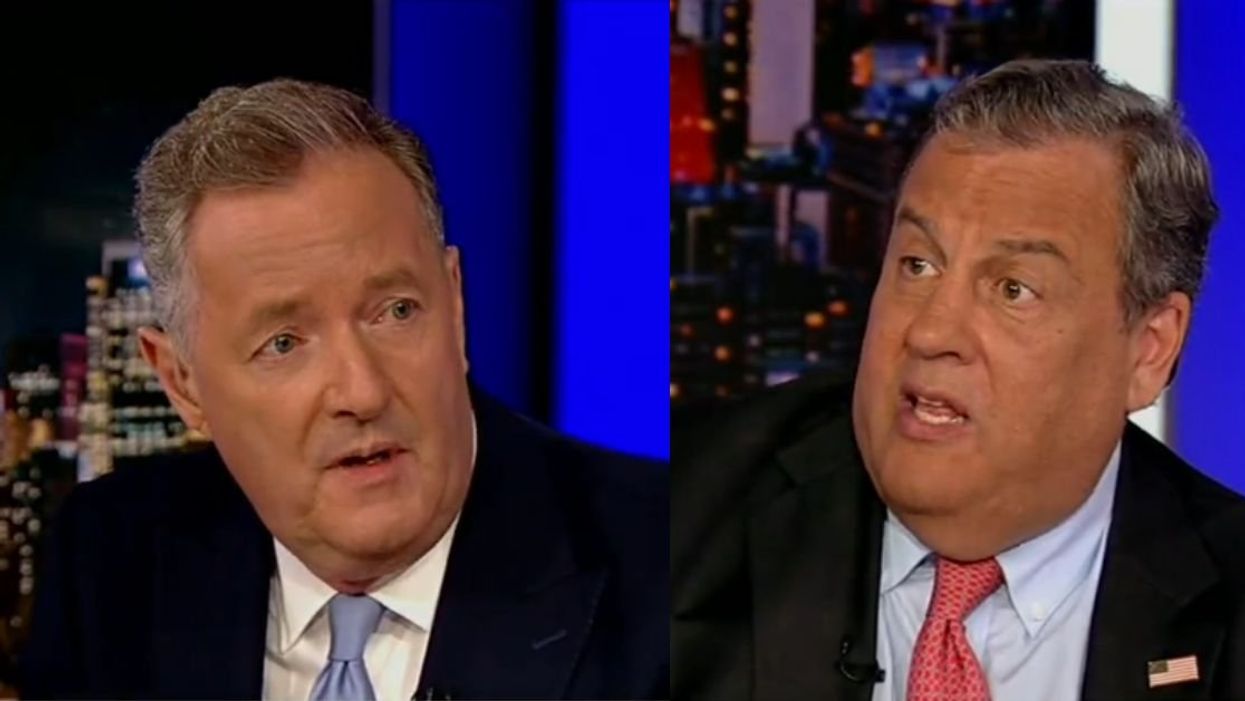 Piers Morgan; Chris Christie