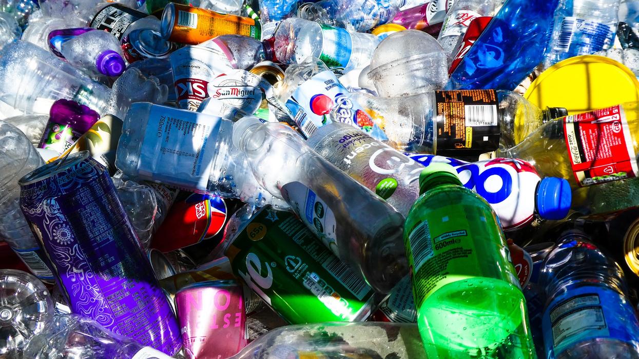Pile of recycling