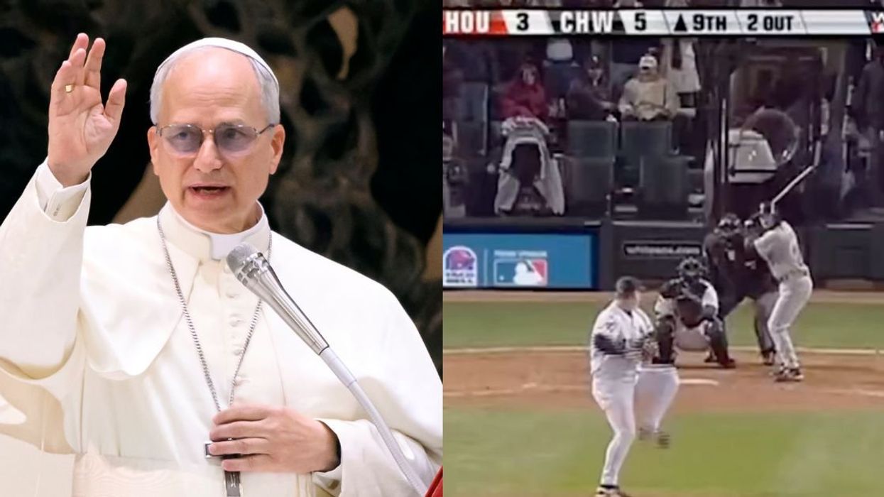 Pope Leo XIV; 2005 World Series