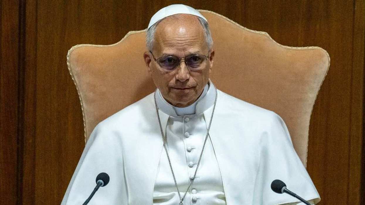 Pope Leo XIV attends the presentation of his first Encyclical Letter "Magnifica humanitas" at the Synod Hall.