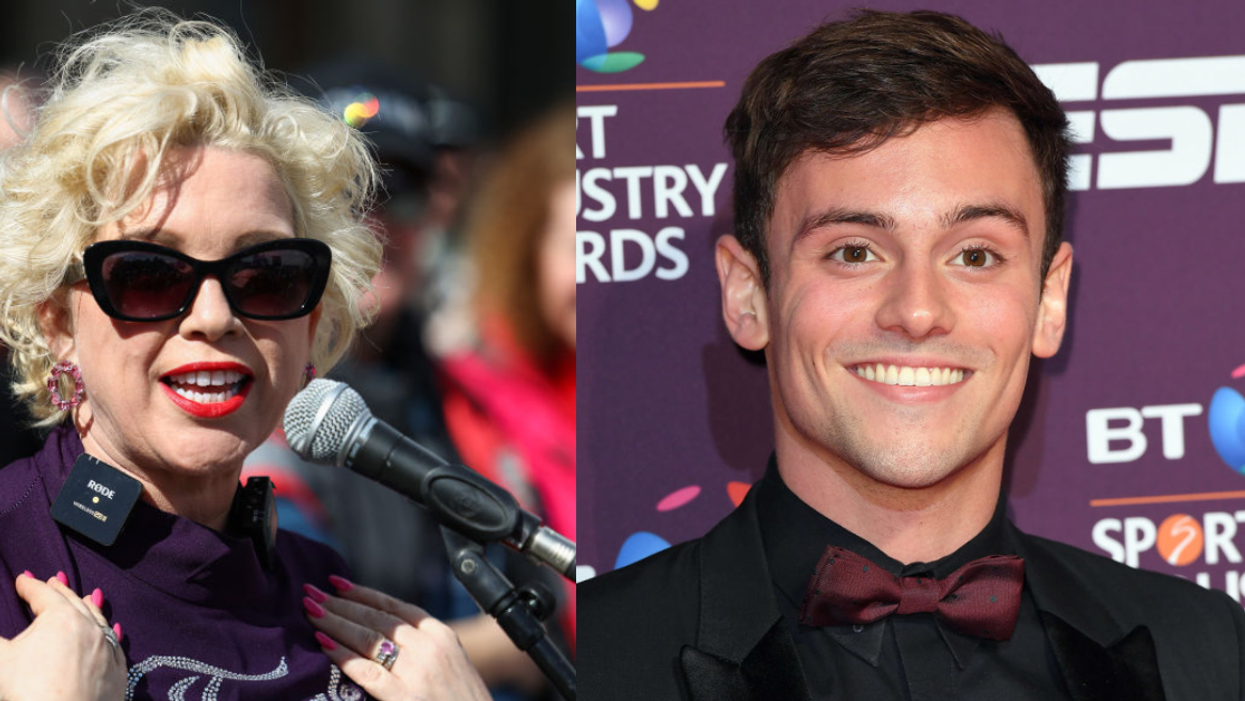 Posie Parker; Tom Daley