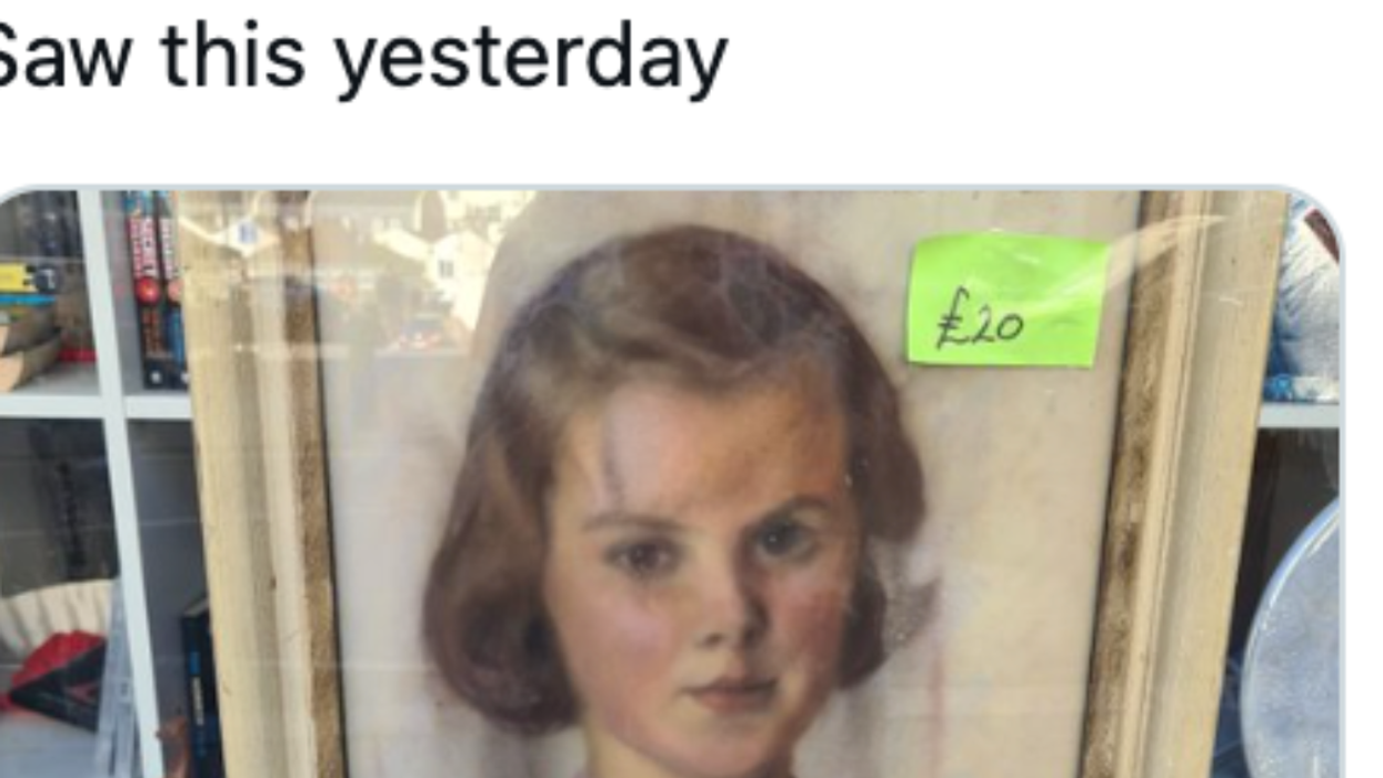 Possibly cursed painting returned to charity shop