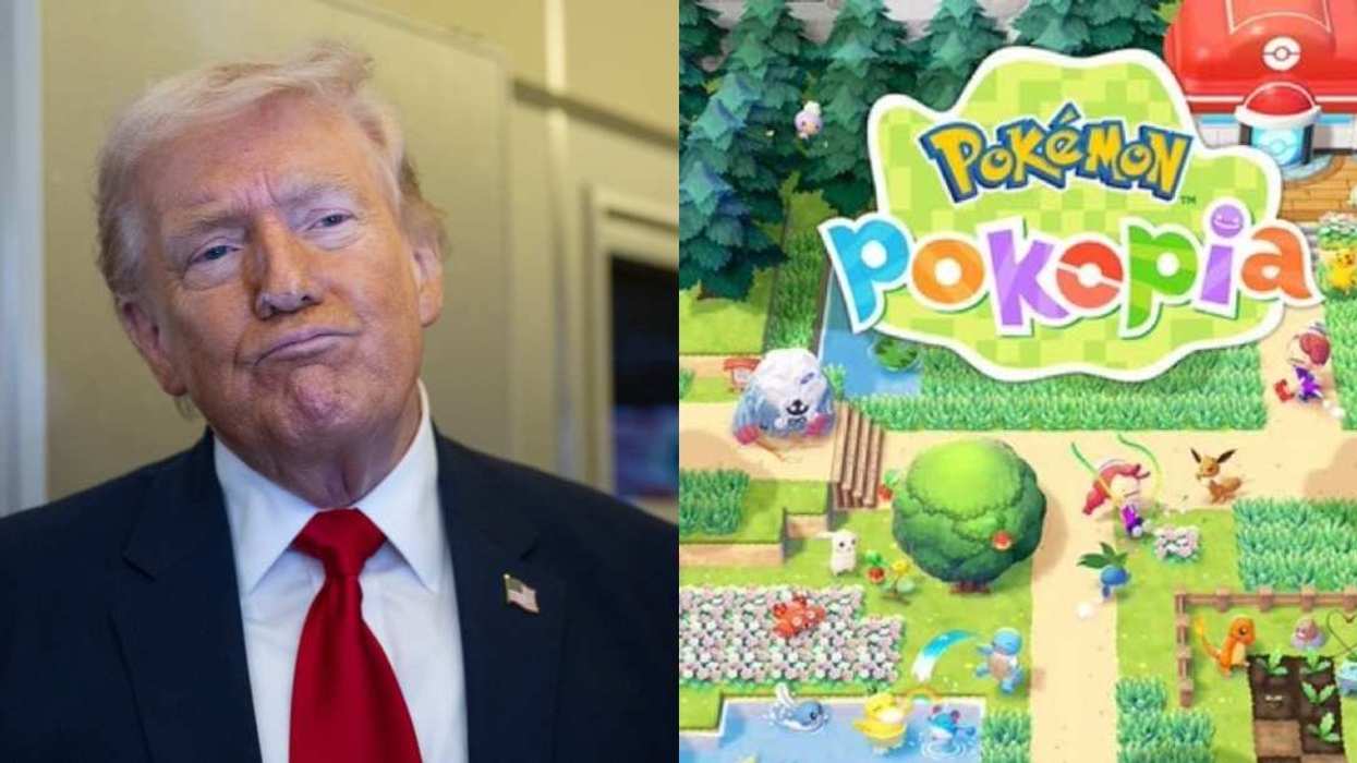President Donald Trump; Pokemon Pokopia