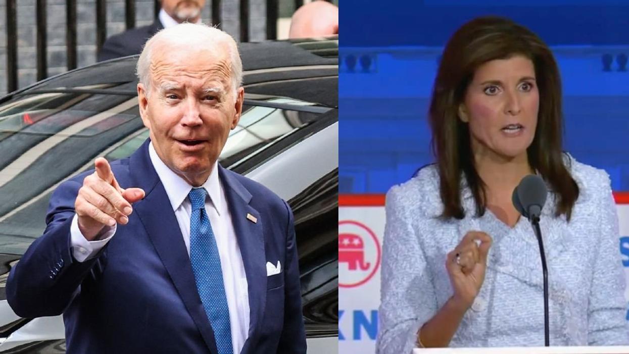 President Joe Biden; Nikki Haley