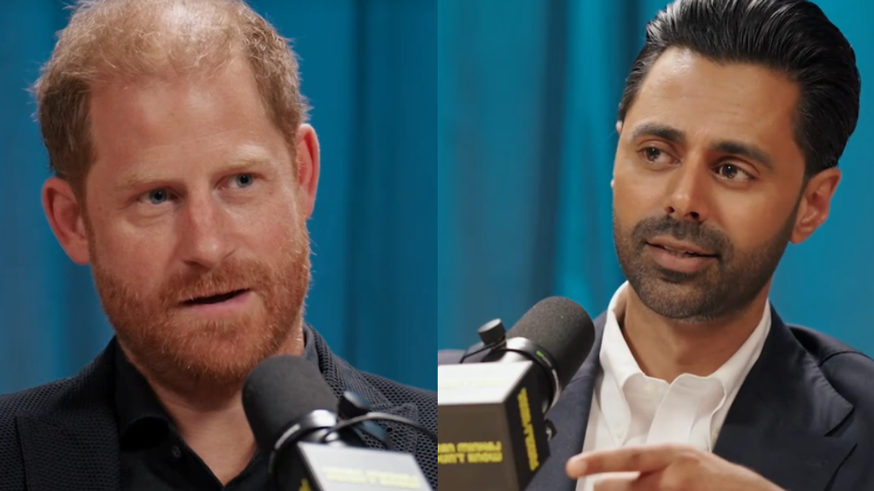 Prince Harry and Hasan Minhaj