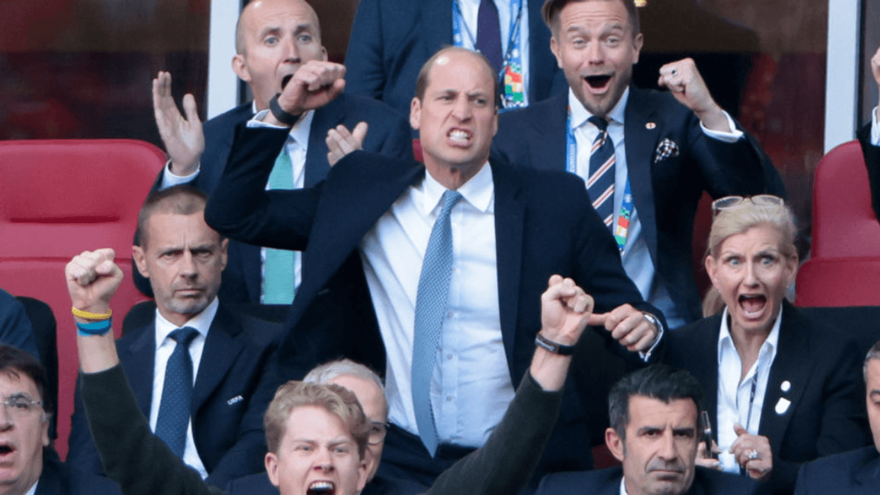 Prince William during the UEFA EURO 2024 quarter-final match between England and Switzerland
