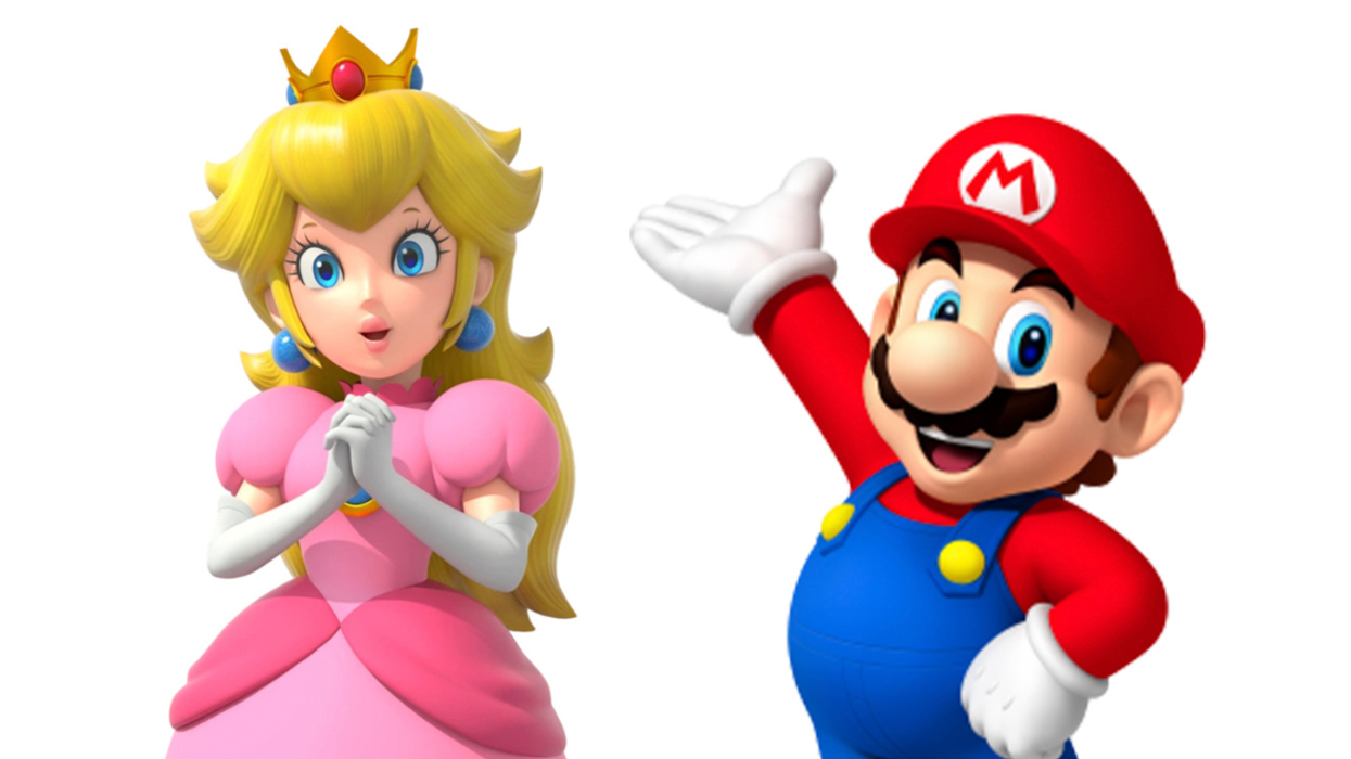 Princess Peach and Mario