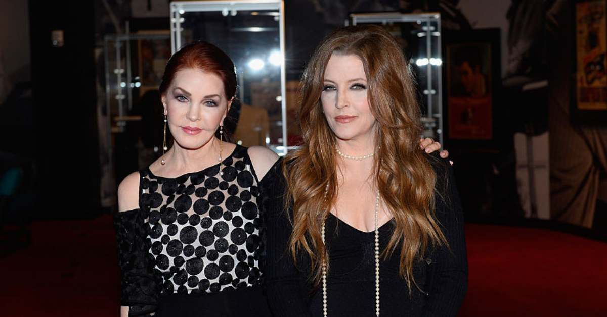 Priscilla Presley and Lisa Marie Presley
