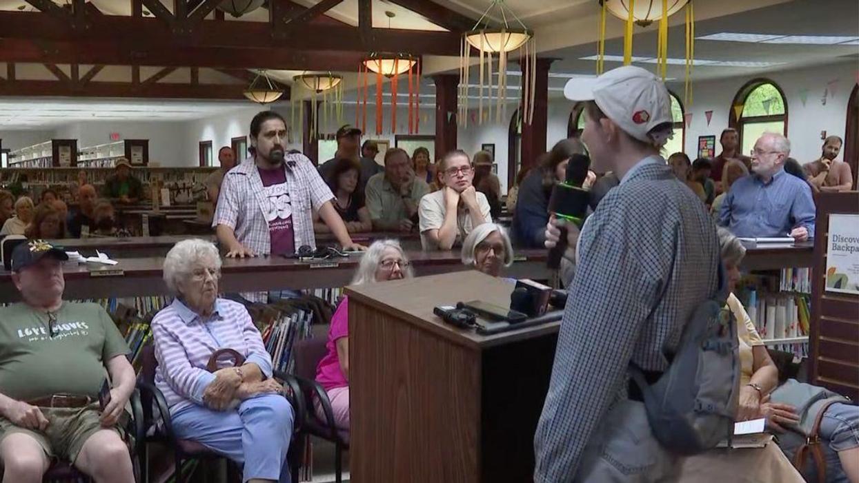 public board meeting for Jamestown, Michigan's Patmos Library
