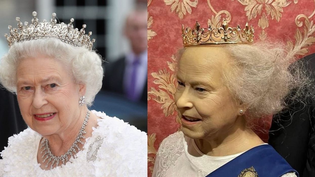 Queen Elizabeth II; Wax figure of Queen Elizabeth II