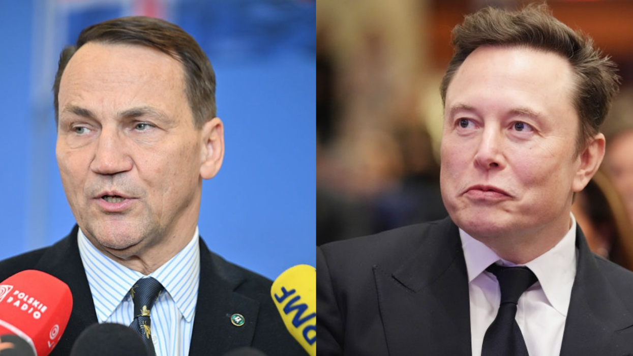 Radoslaw Sikorski; Elon Musk