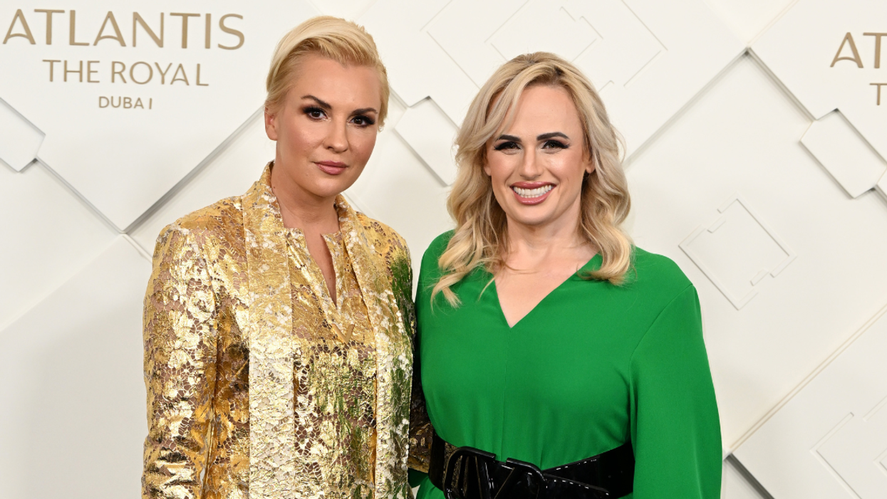 Ramona Agruma and Rebel Wilson