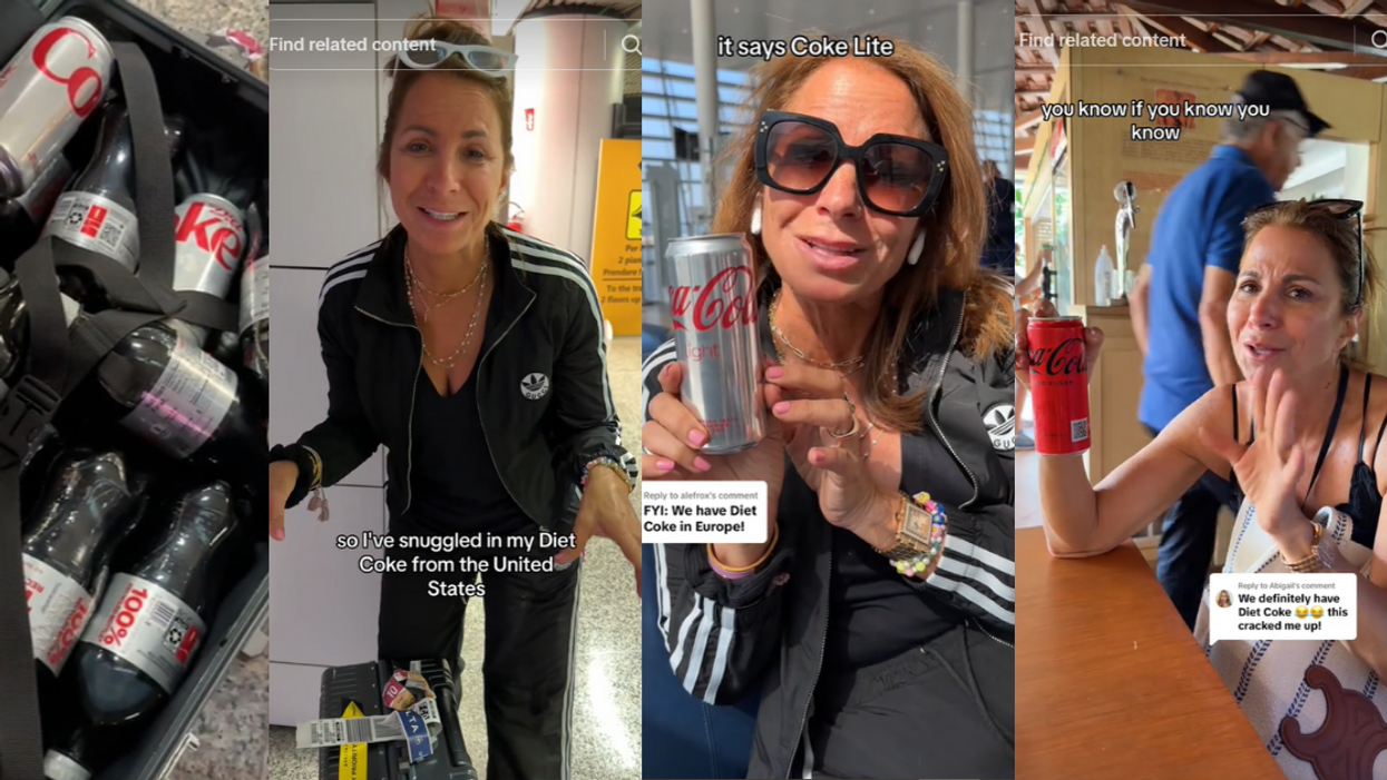 'Real Housewives' Jill Zarin describing her love for America's version of Diet Coke