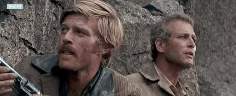 Redford and Newman GIF