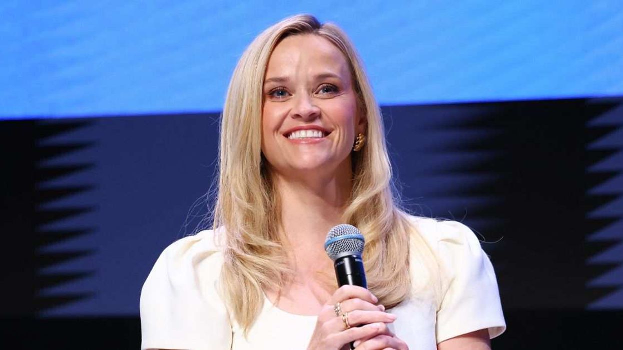 Reese Witherspoon attends the 'Joy Is Rebellion: Hello Sunshine and Gen Z Rewrite the Narrative' session during the Cannes Lions International Festival.