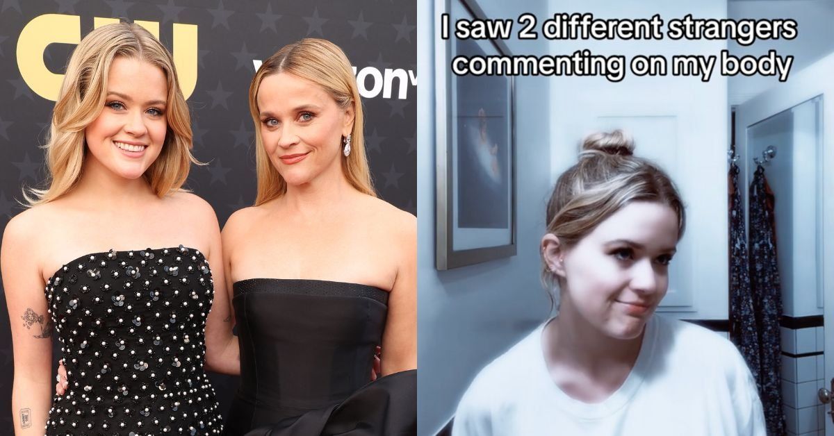 Reese Witherspoon with daughter Ava Phillippe; Screenshot from Ava Phillippe's TikTok