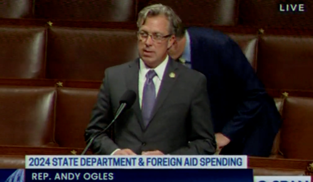 Rep. Andy Ogles on the House floor.