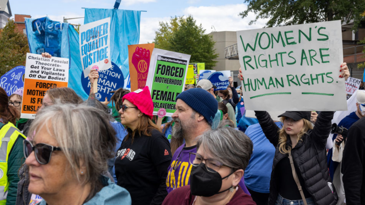 reproductive rights protesters