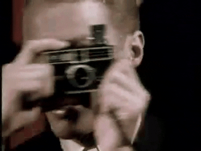 retro camera GIF