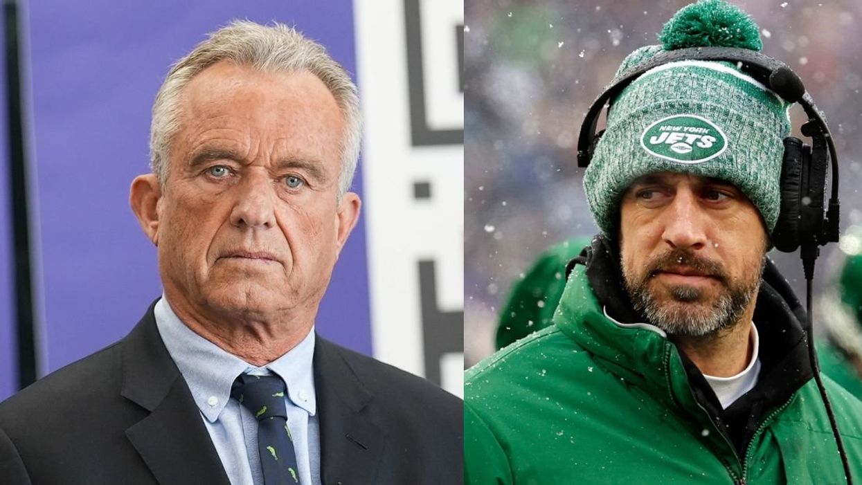 RFK Jr.; Aaron Rodgers