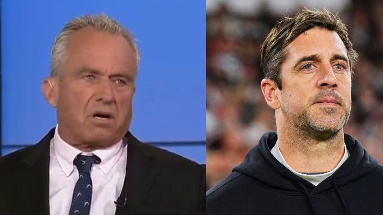 RFK Jr.; Aaron Rodgers