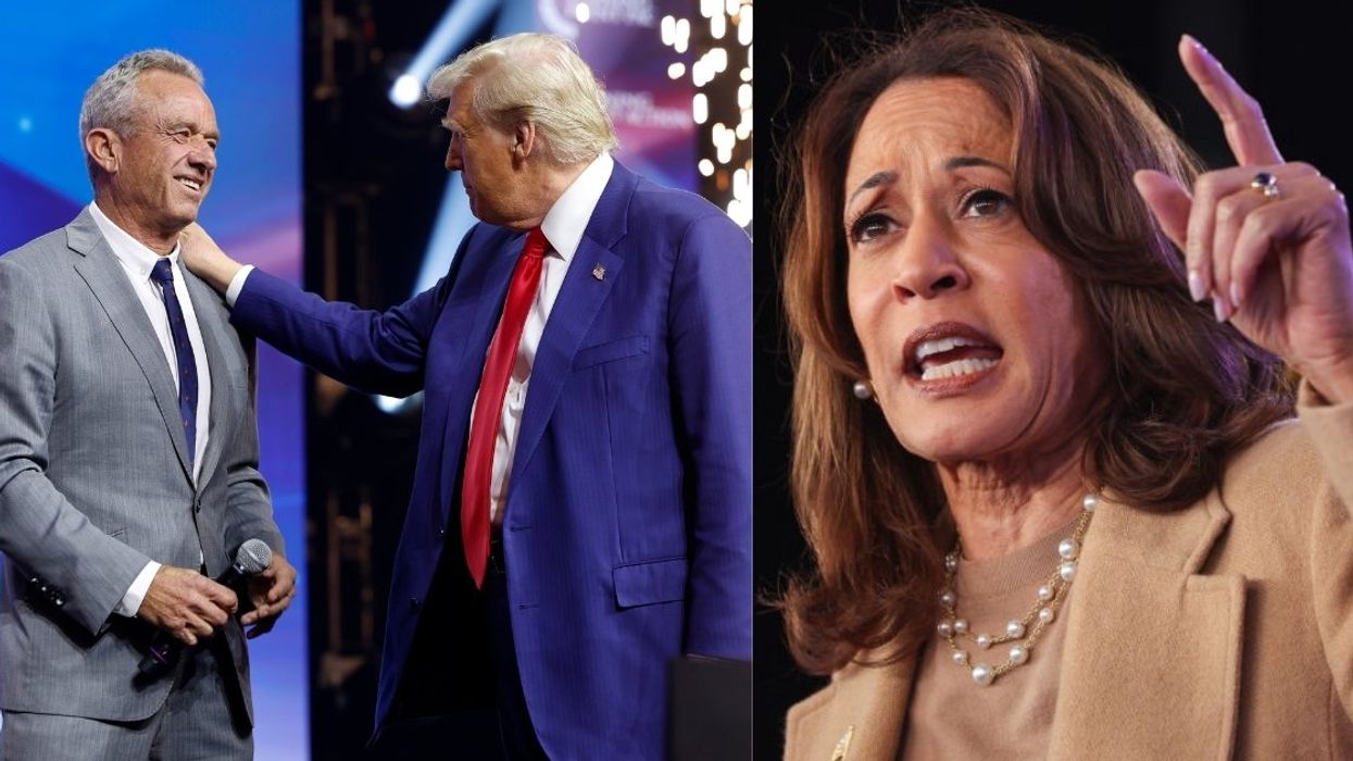 RFK Jr., Donald Trump, Kamala Harris