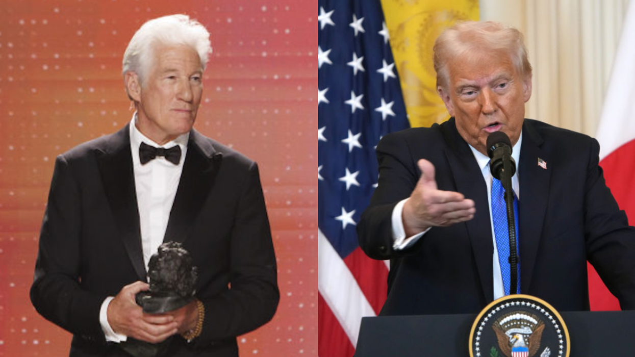 Richard Gere; Donald Trump