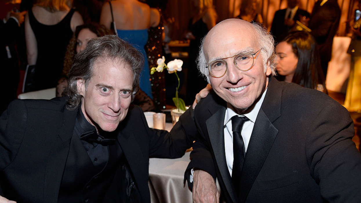 Richard Lewis and Larry David