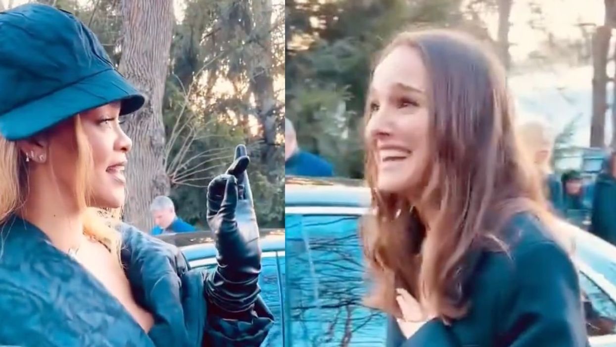 Rihanna; Natalie Portman