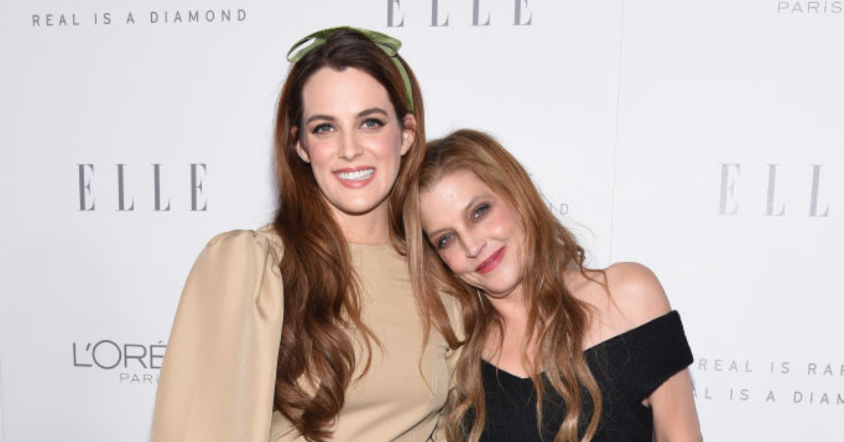 Riley Keough and Lisa Marie Presley