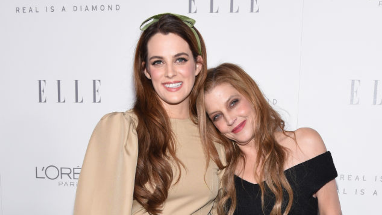 Riley Keough and Lisa Marie Presley